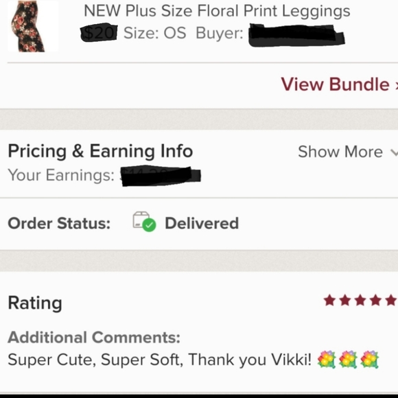 ⭕️SOLD⭕️New Mix Leggings - Picture 5 of 7